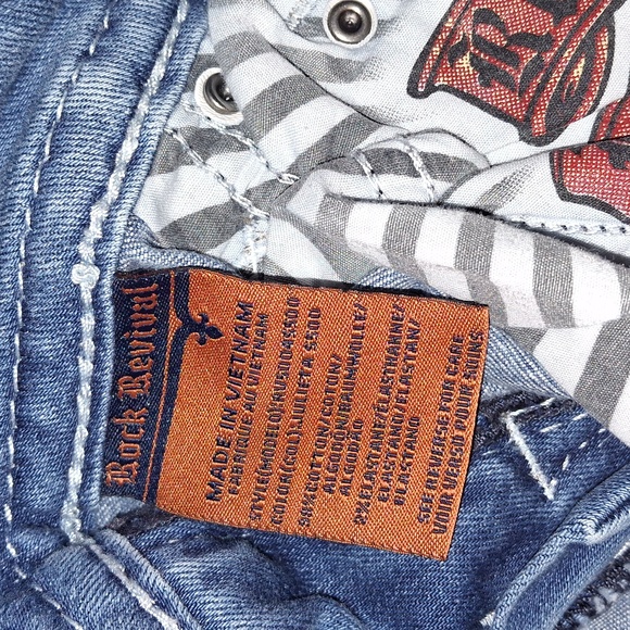 Rock Revival Julieta Skinny Jeans Size 27 - Like New! - Picture 14 of 16